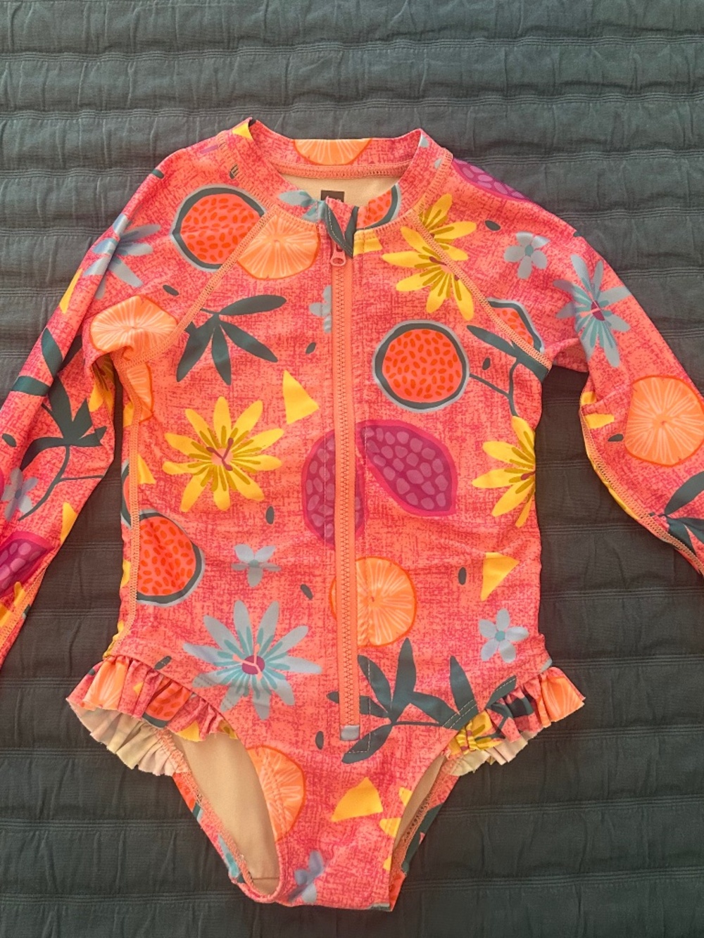 Tea Collection Rashguard Bathing Suit 2T